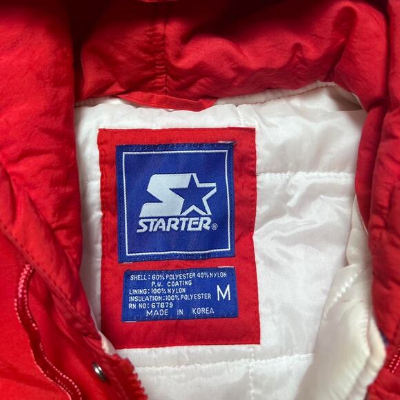 Starter 90s Vintage North Carolina NC State University Wolfpack Jacket Medium - Picture 7 of 7